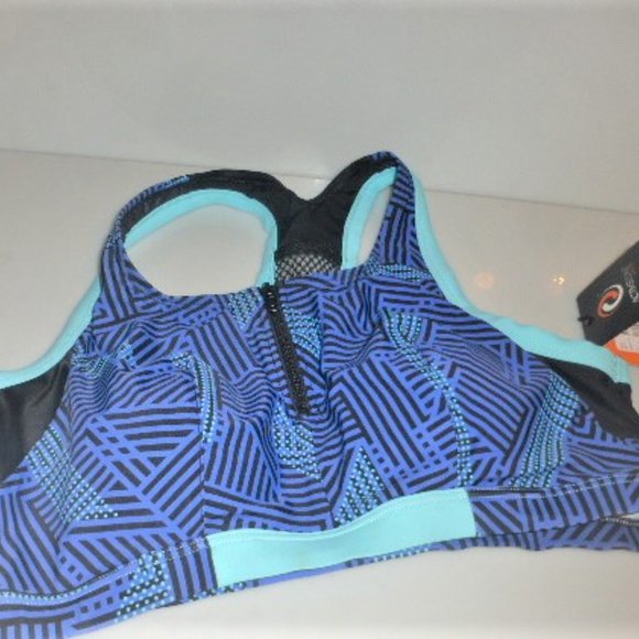 Active Zone Sports WOMAN'S SWIM TOP Ladies Swimming Suit Sports Bra - Picture 9 of 10